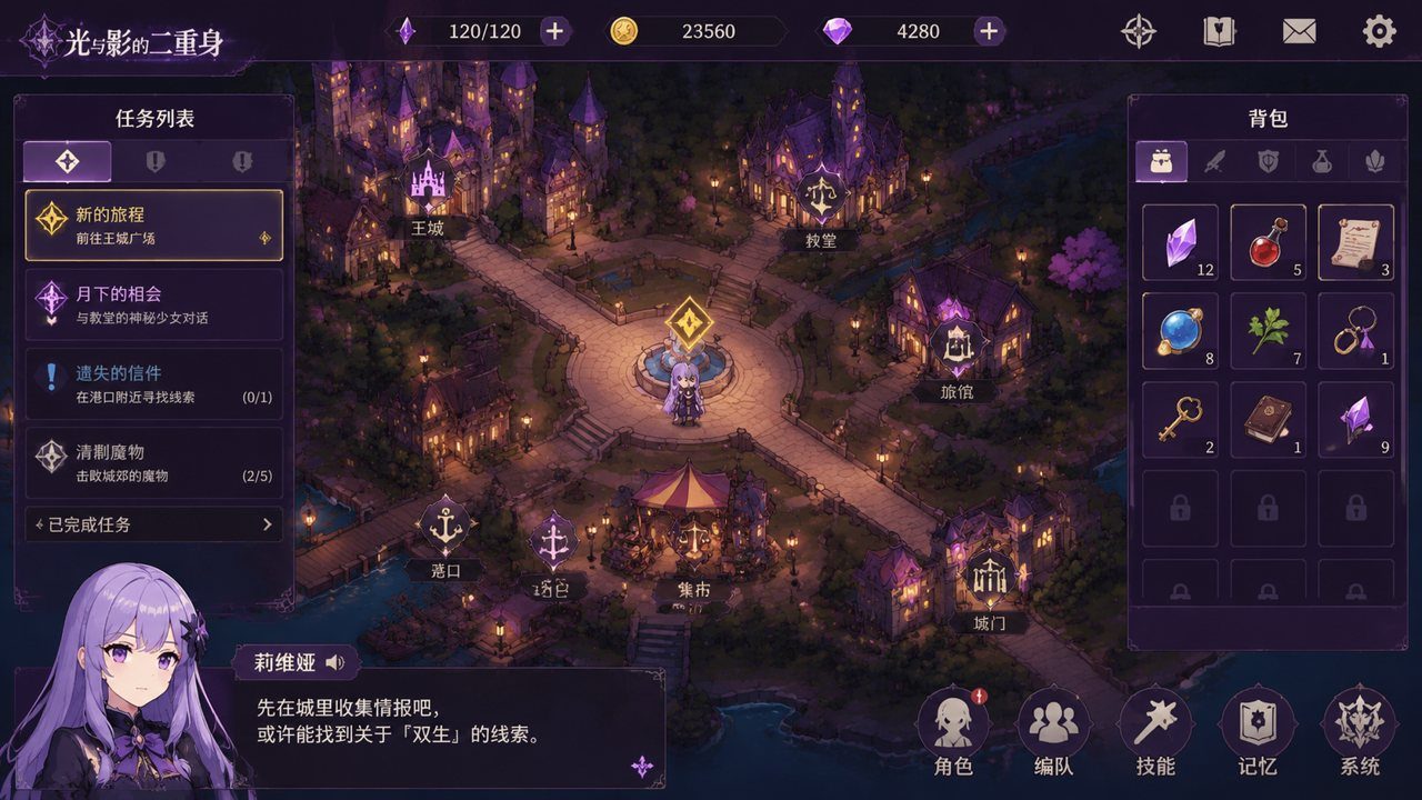 光与影的二重身 日式奇幻RPG 专题图 6