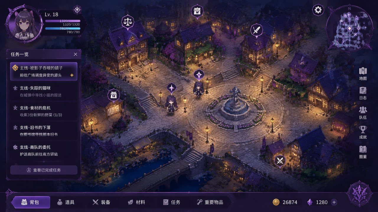 光与影的二重身 地图探索 页面配图 3