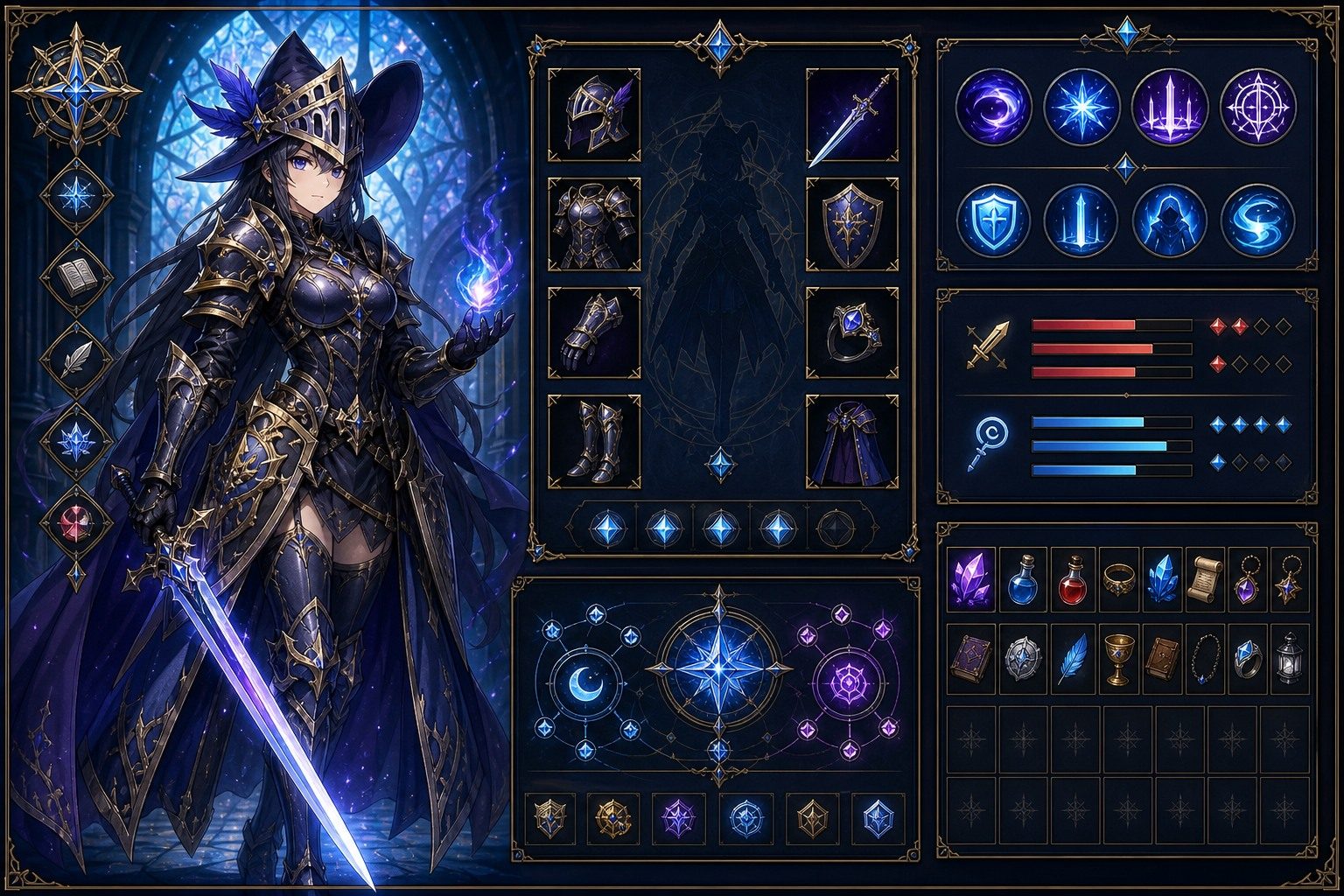 魔女骑士安娜 操作界面 资料图 1